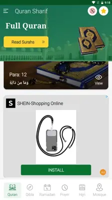 Full Quran Sharif Offline APP android App screenshot 0