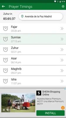 Full Quran Sharif Offline APP android App screenshot 3