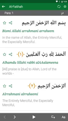 Full Quran Sharif Offline APP android App screenshot 6